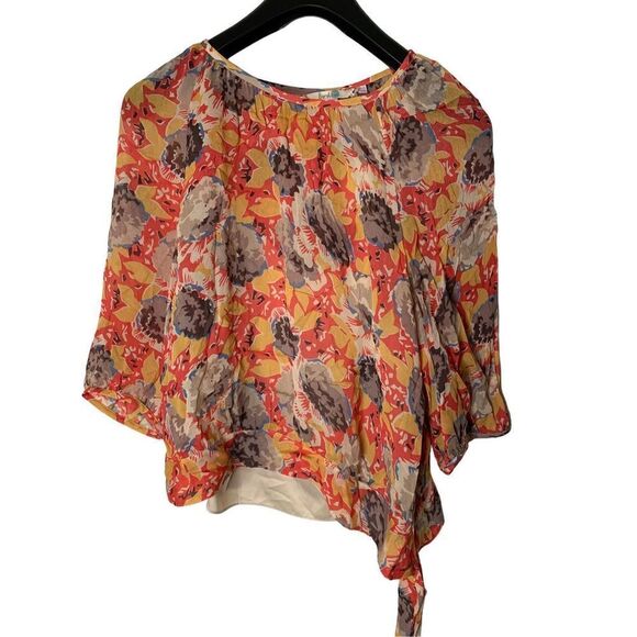 Boden floral blouse top women's size 8 NWT - Picture 1 of 5